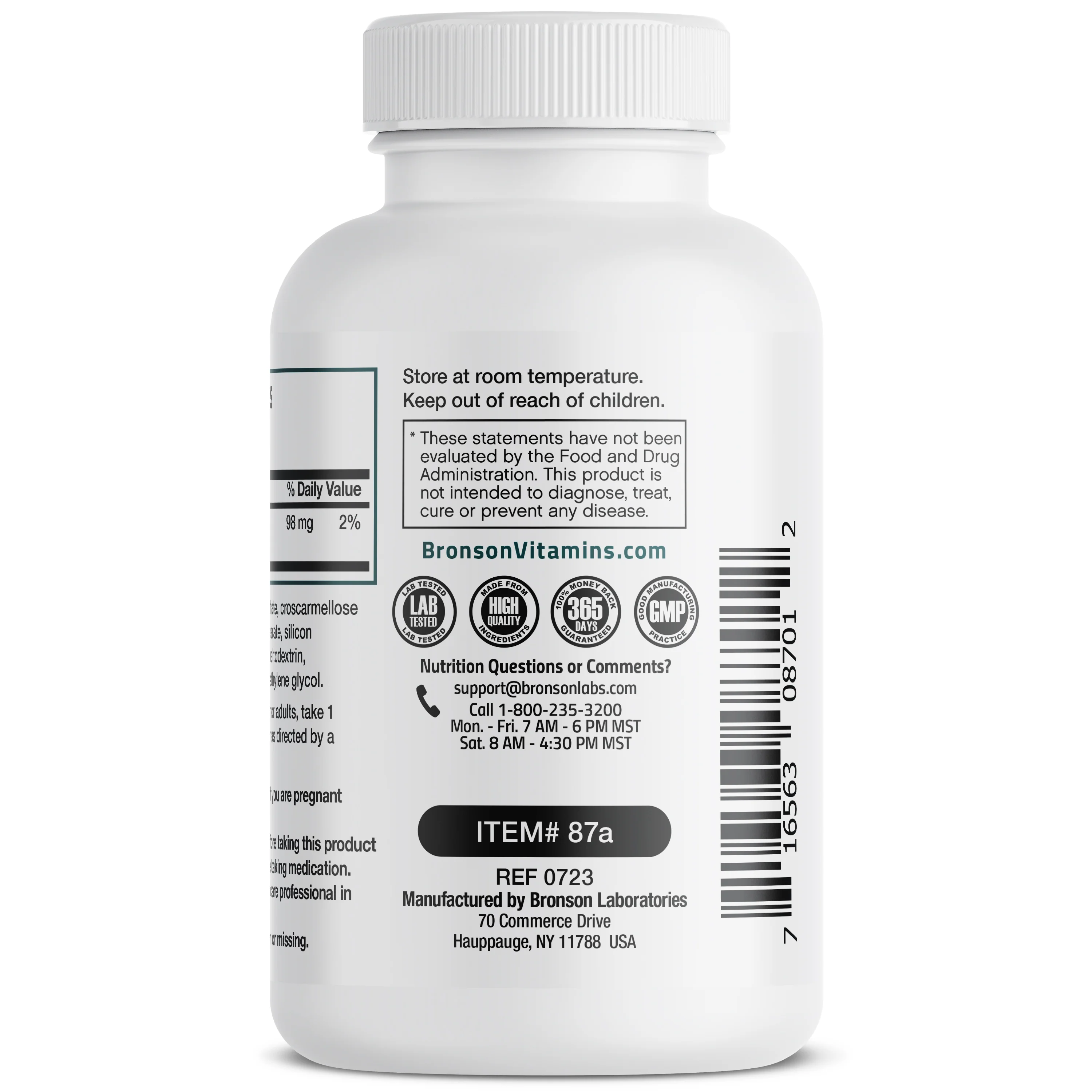Potassium Gluconate - 98 mg - 100 Tablets - Image 3