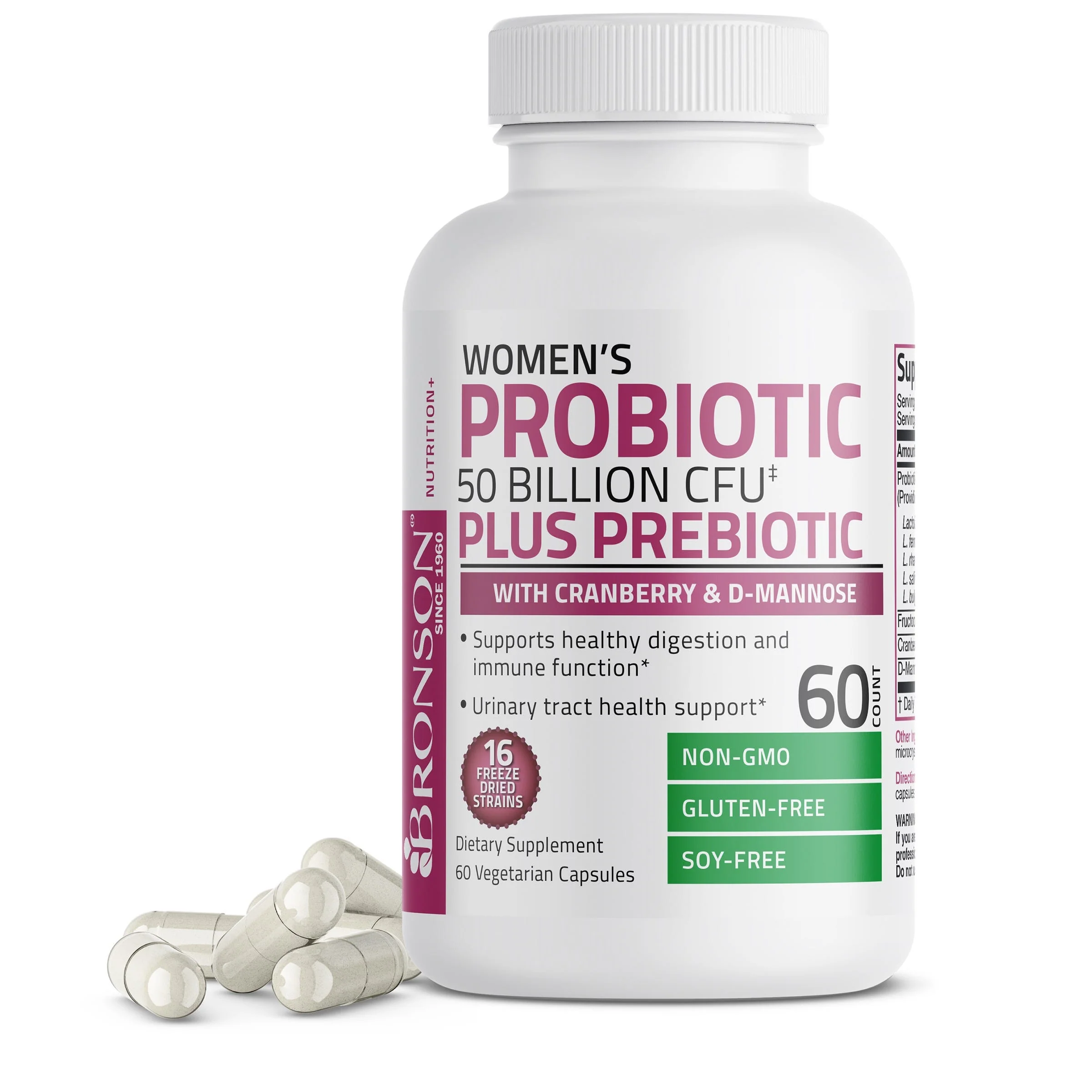 Probiotic Plus Prebiotic For Women - 50 Billion CFU - Image 3
