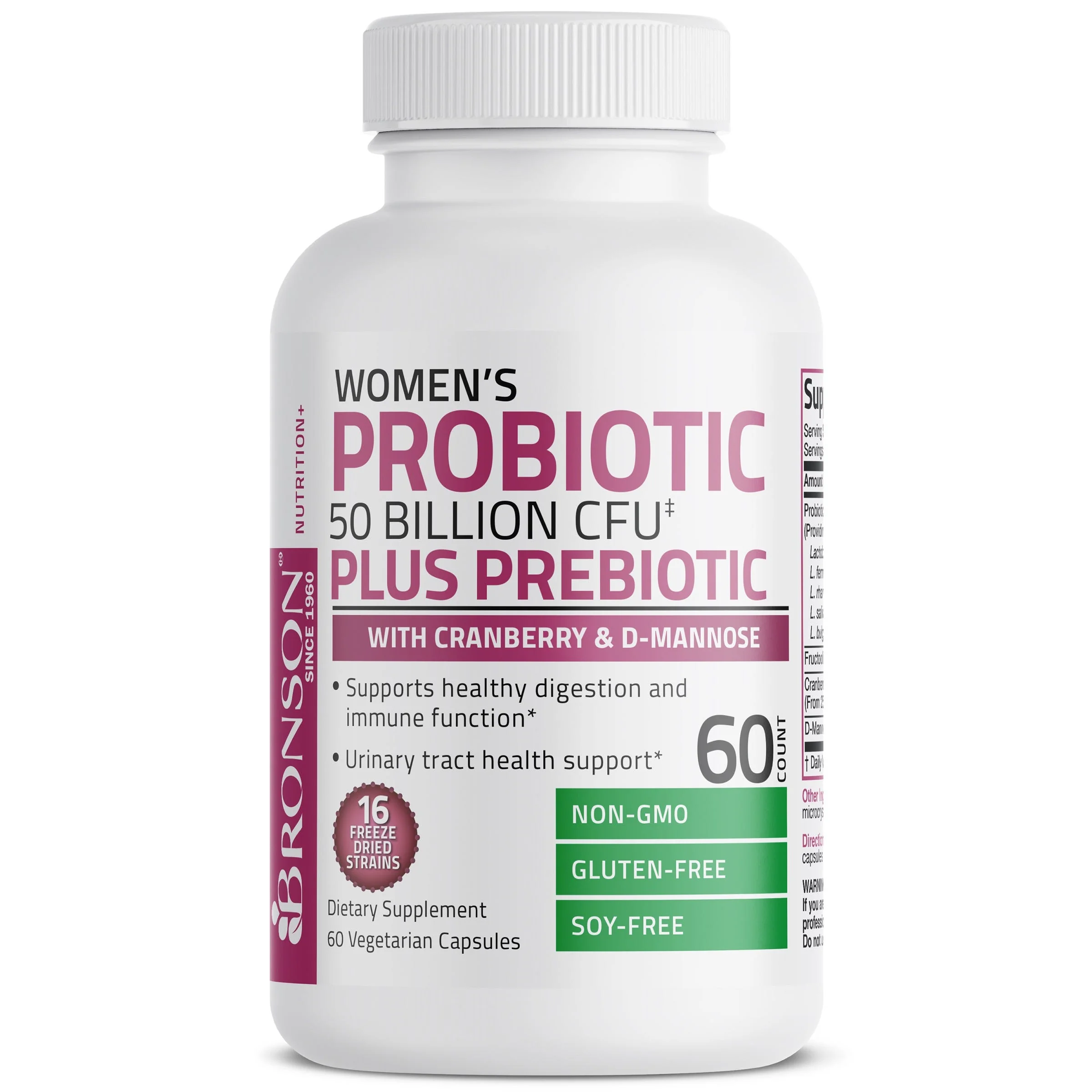 Probiotic Plus Prebiotic For Women - 50 Billion CFU - Image 4