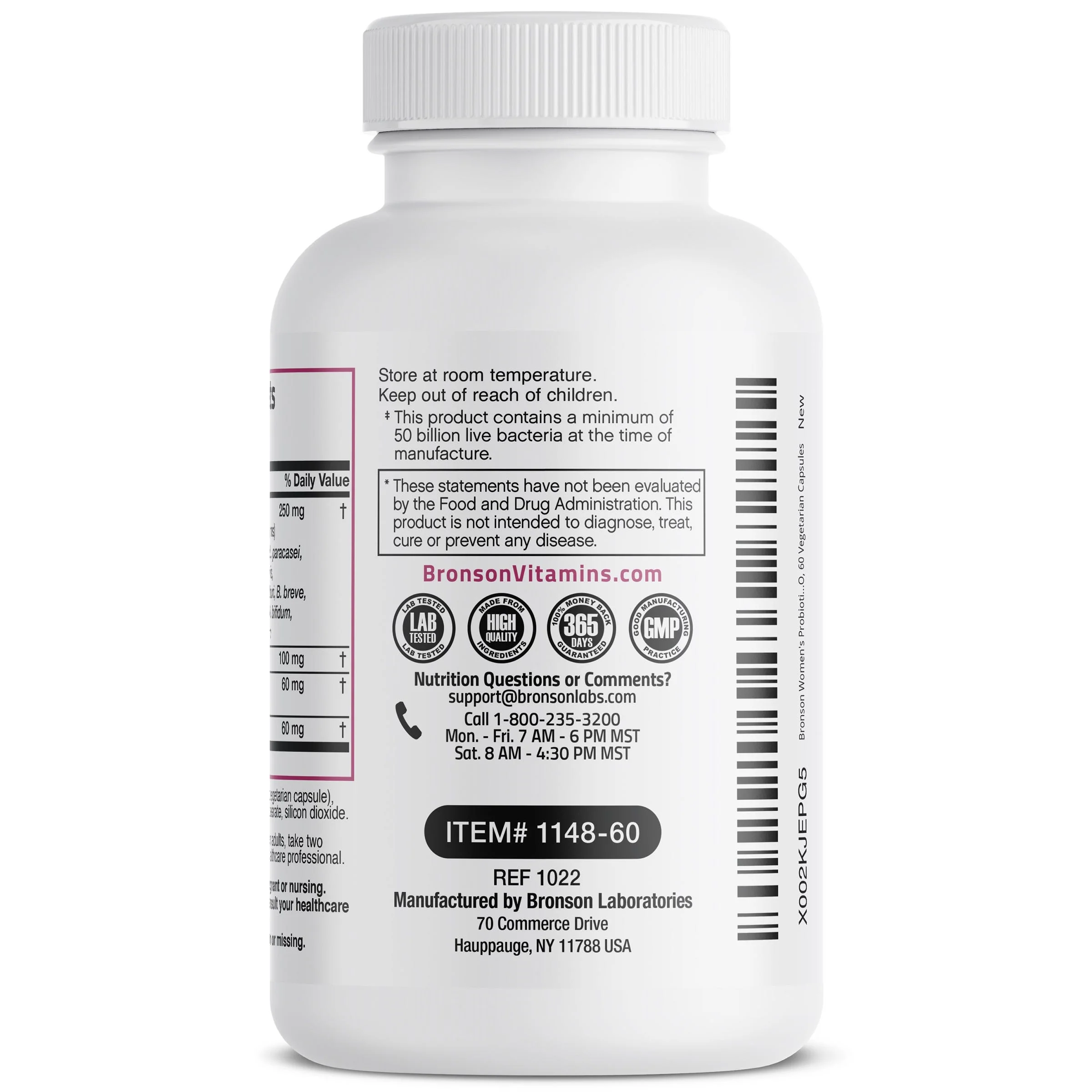 Probiotic Plus Prebiotic For Women - 50 Billion CFU - Image 6