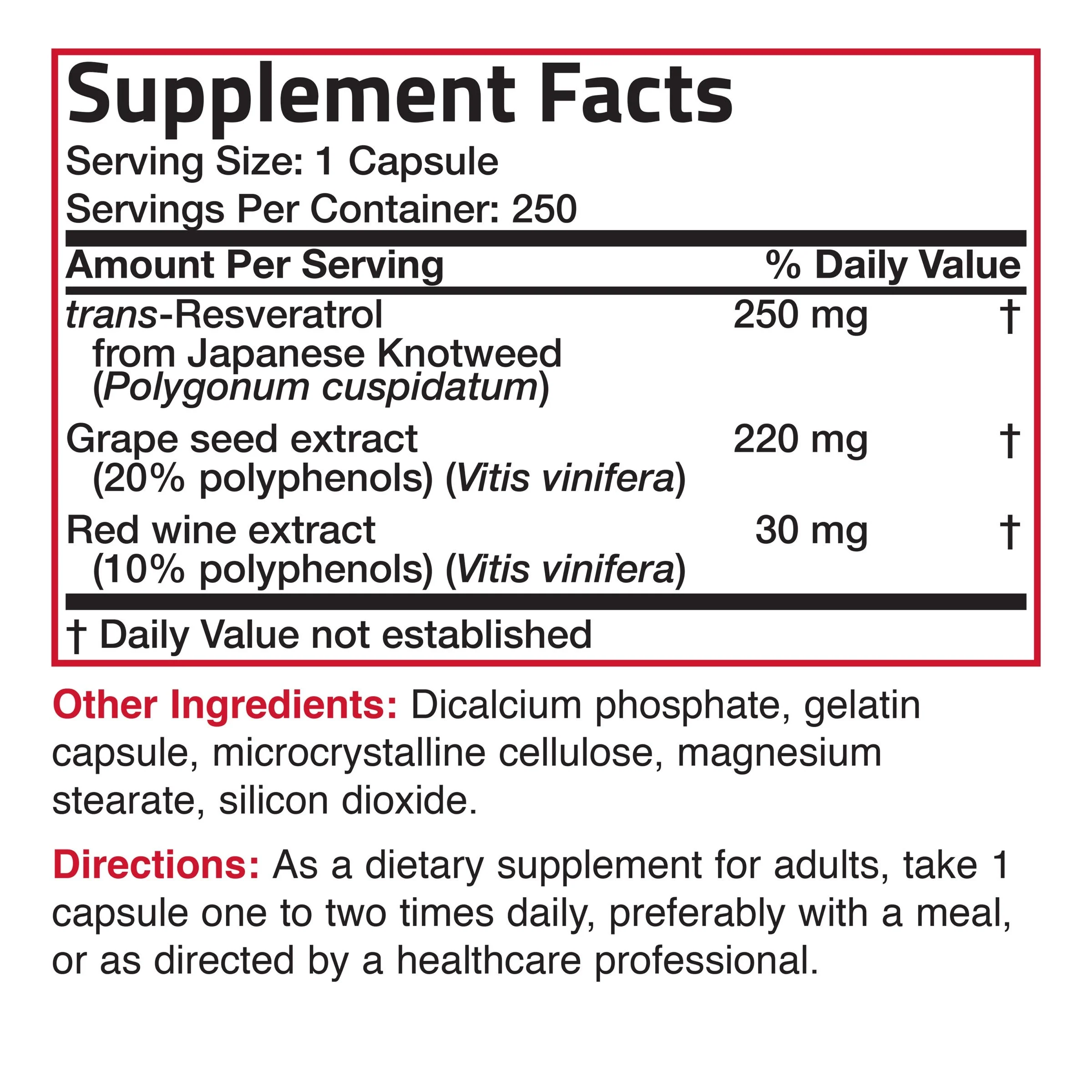 Resveratrol Complex - 500 mg - Image 7