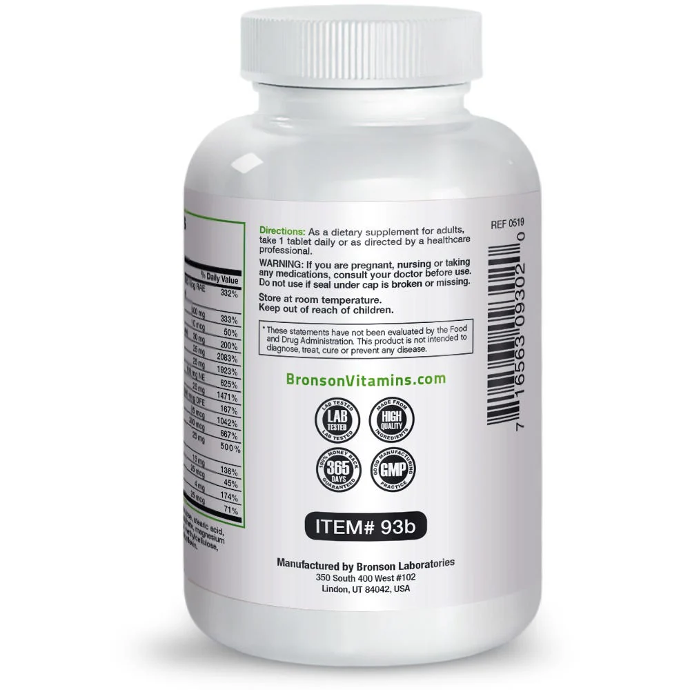 The Bronson Formula Once Daily Multivitamin - Image 5