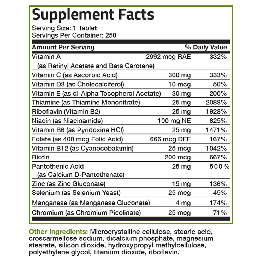 The Bronson Formula Once Daily Multivitamin - Image 6