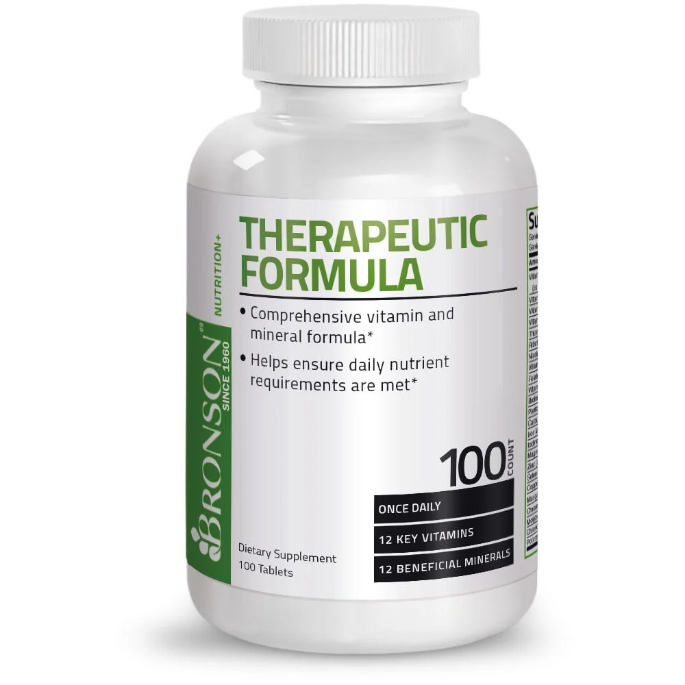 Therapeutic Formula Once Daily Multivitamin - 100 Tablets - Image 3