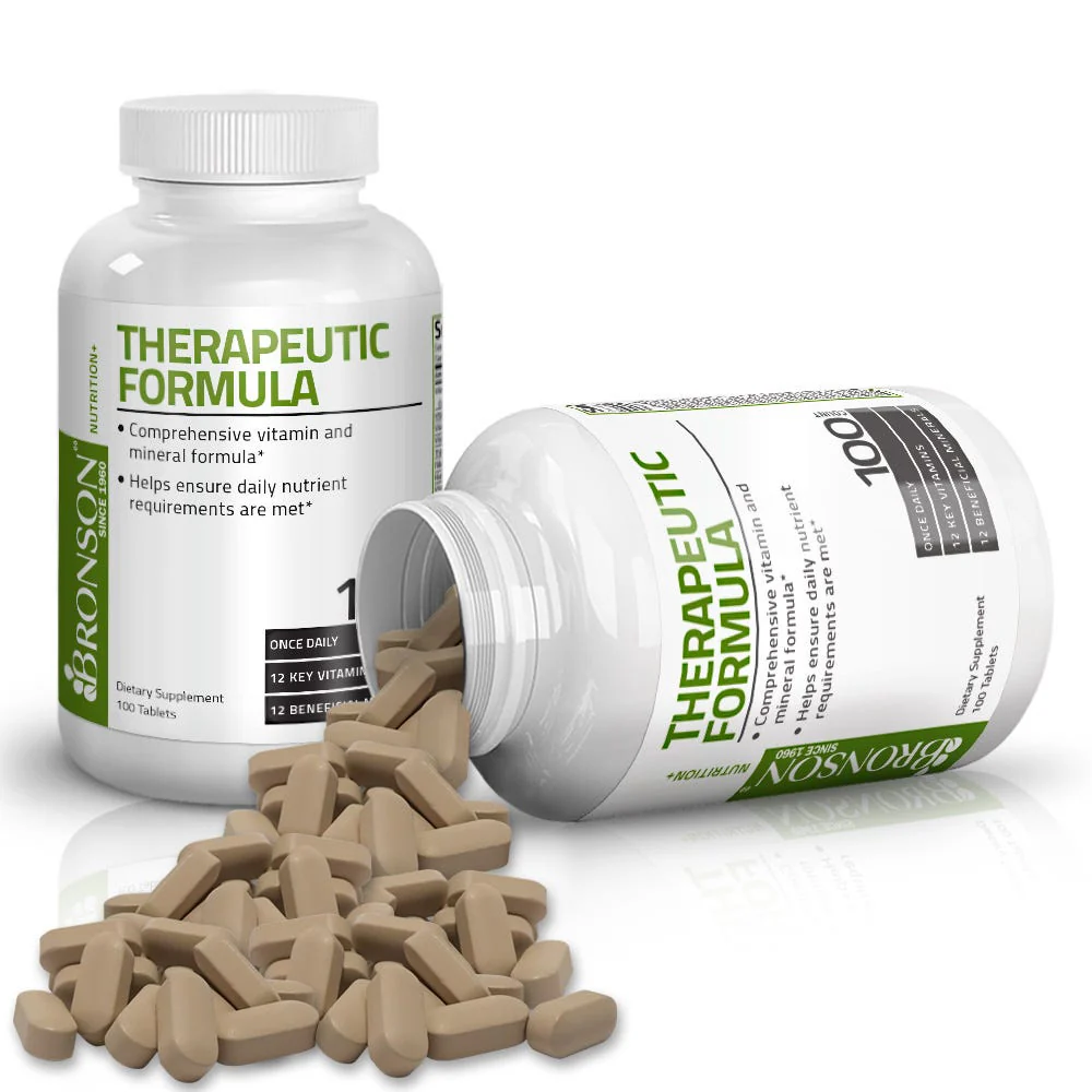 Therapeutic Formula Once Daily Multivitamin - 100 Tablets - Image 4