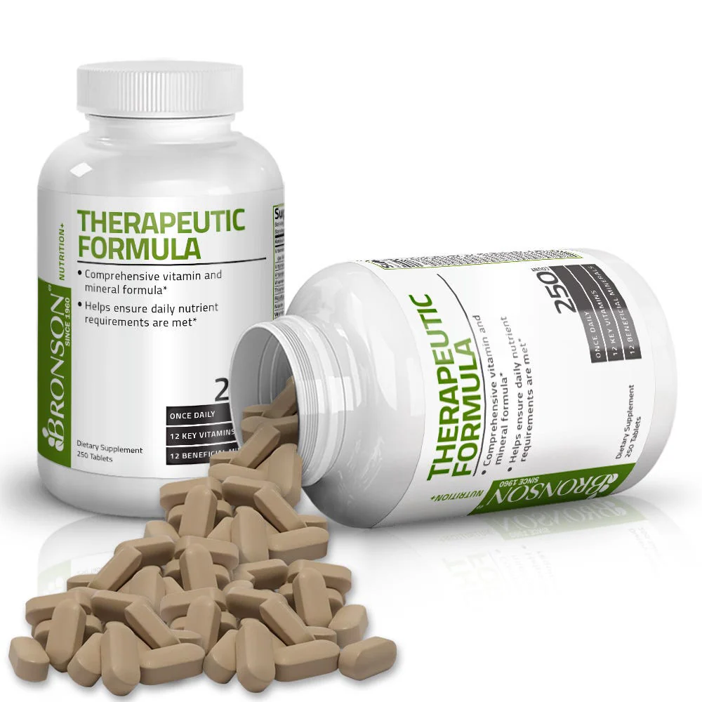 Therapeutic Formula Once Daily Multivitamin - 250 Tablets - Image 4