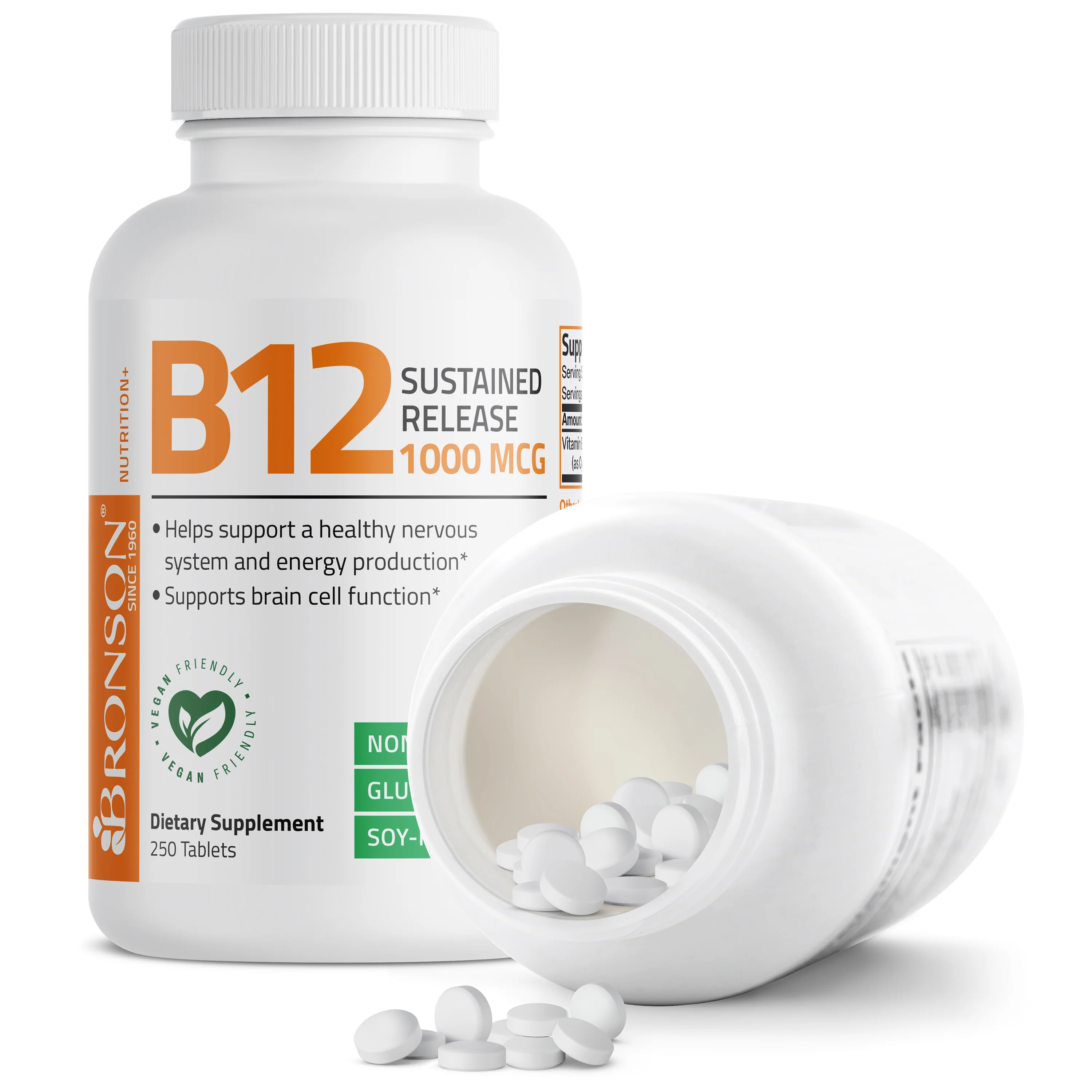 Vitamin B12 Sustained Release Non-GMO - 1,000 mcg - Image 17