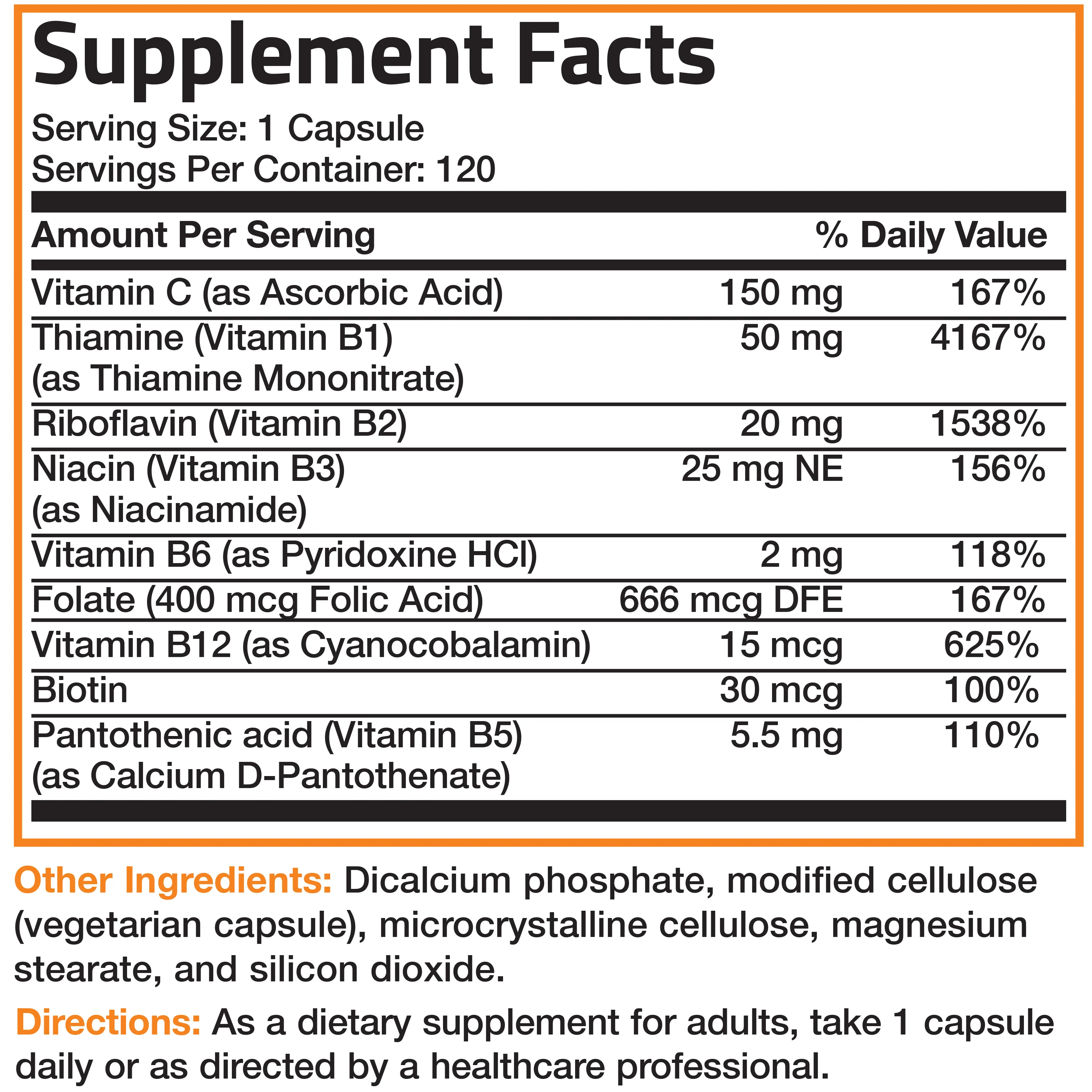 Vitamin B Complex with Vitamin C - Image 12