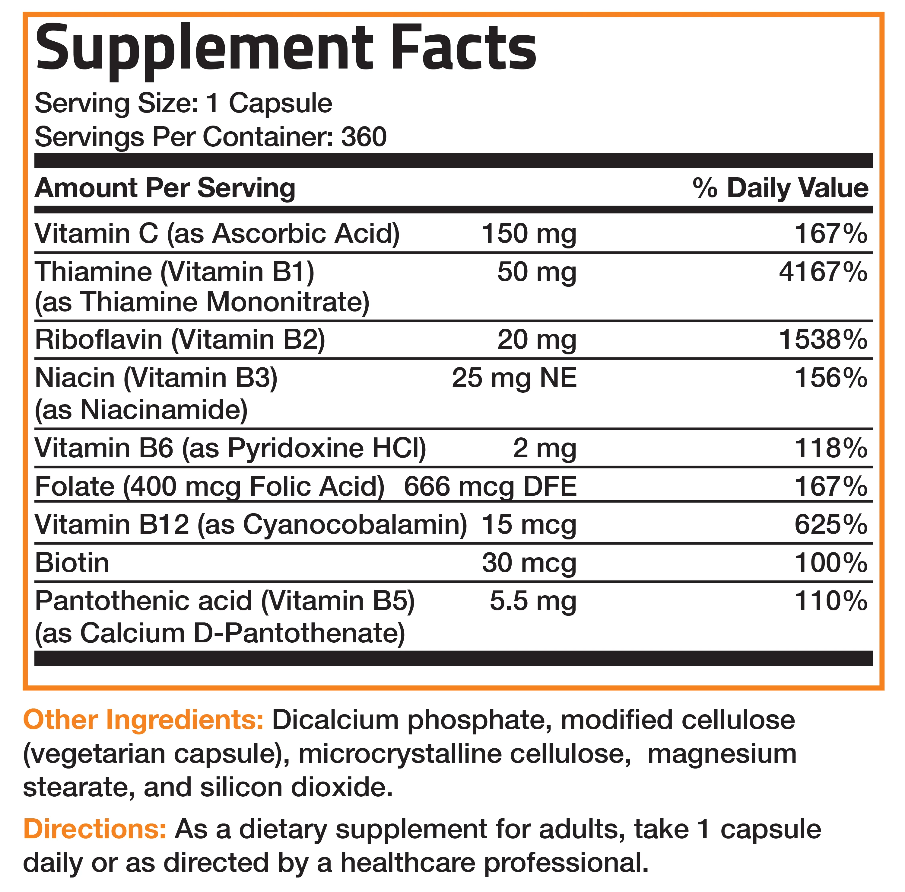 Vitamin B Complex with Vitamin C - Image 6