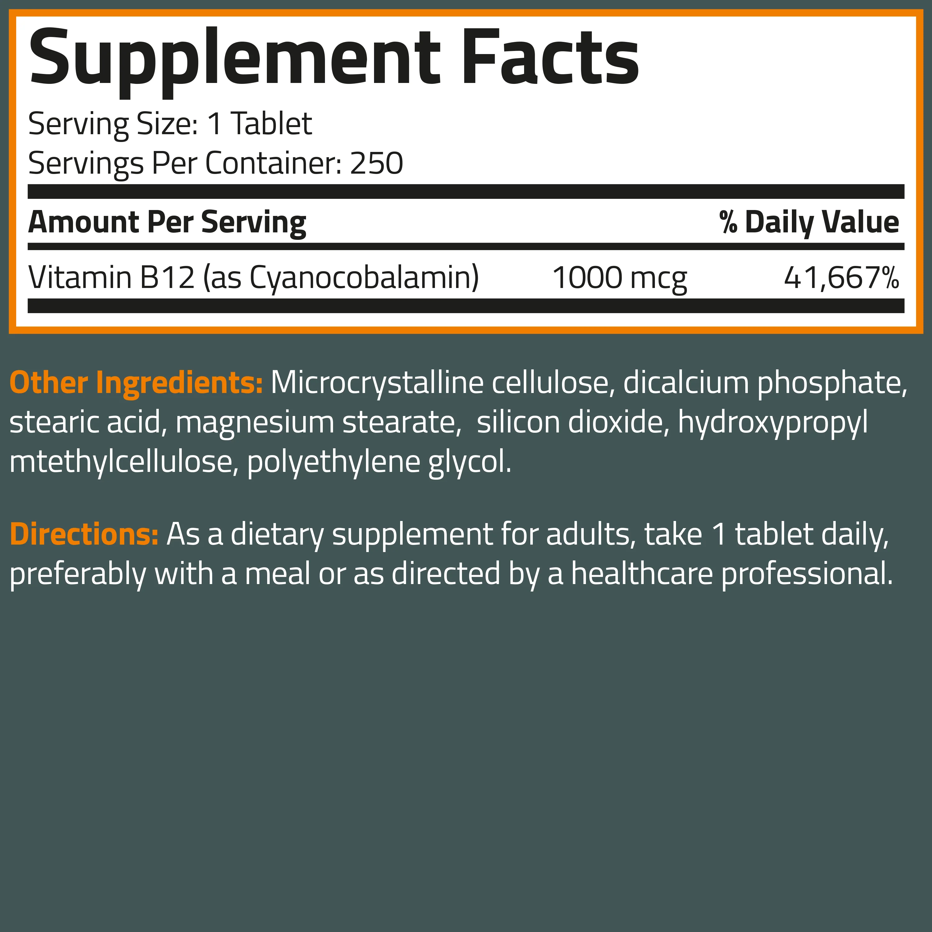 Vitamin B12 1000mcg - Image 6