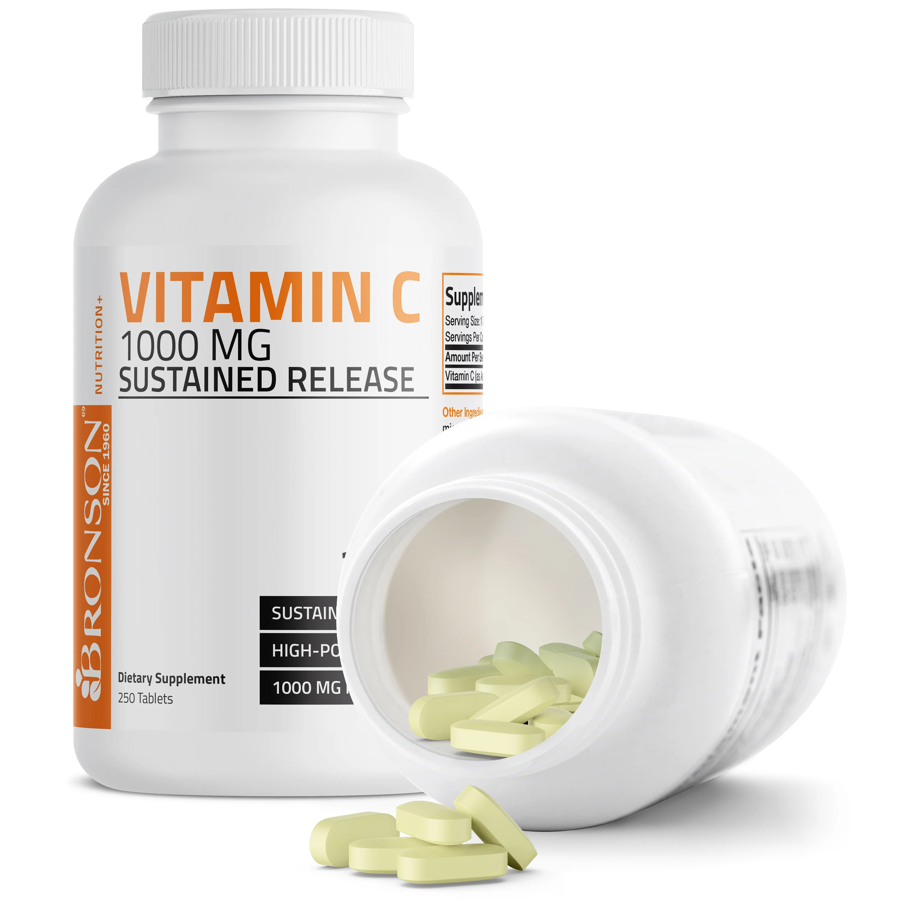 Vitamin C Ascorbic Acid Sustained Release - 1,000 mg - Image 11