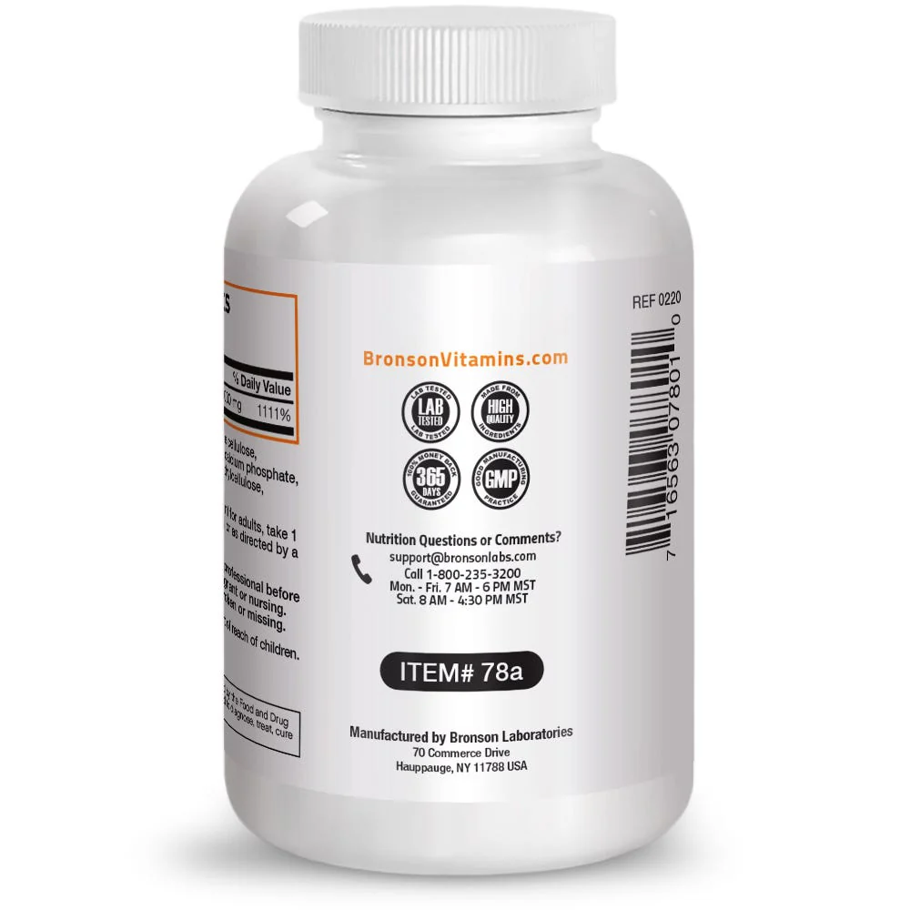 Vitamin C Ascorbic Acid Sustained Release - 1,000 mg - Image 5