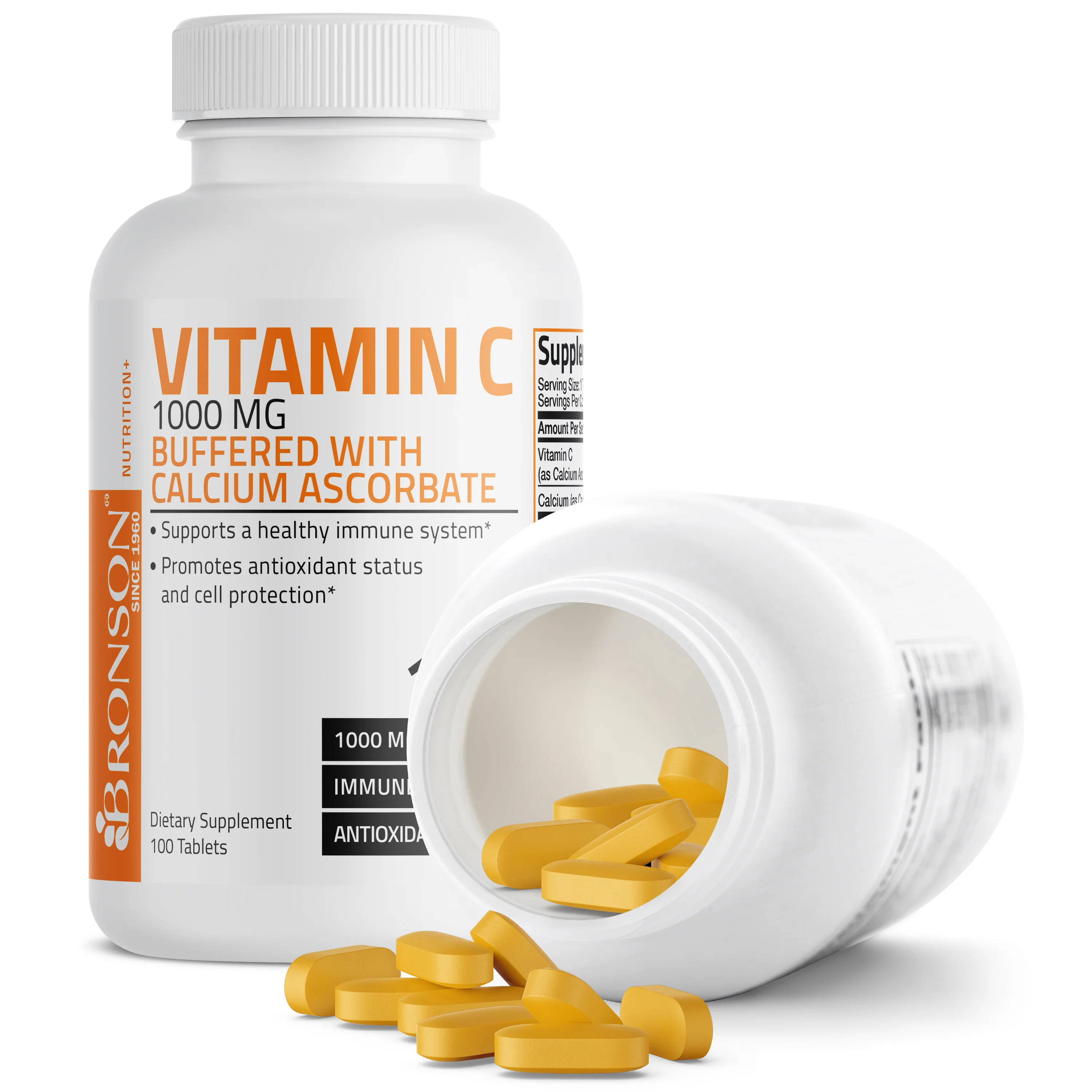 Buffered Vitamin C Calcium Ascorbate - 1,000 mg - Image 10
