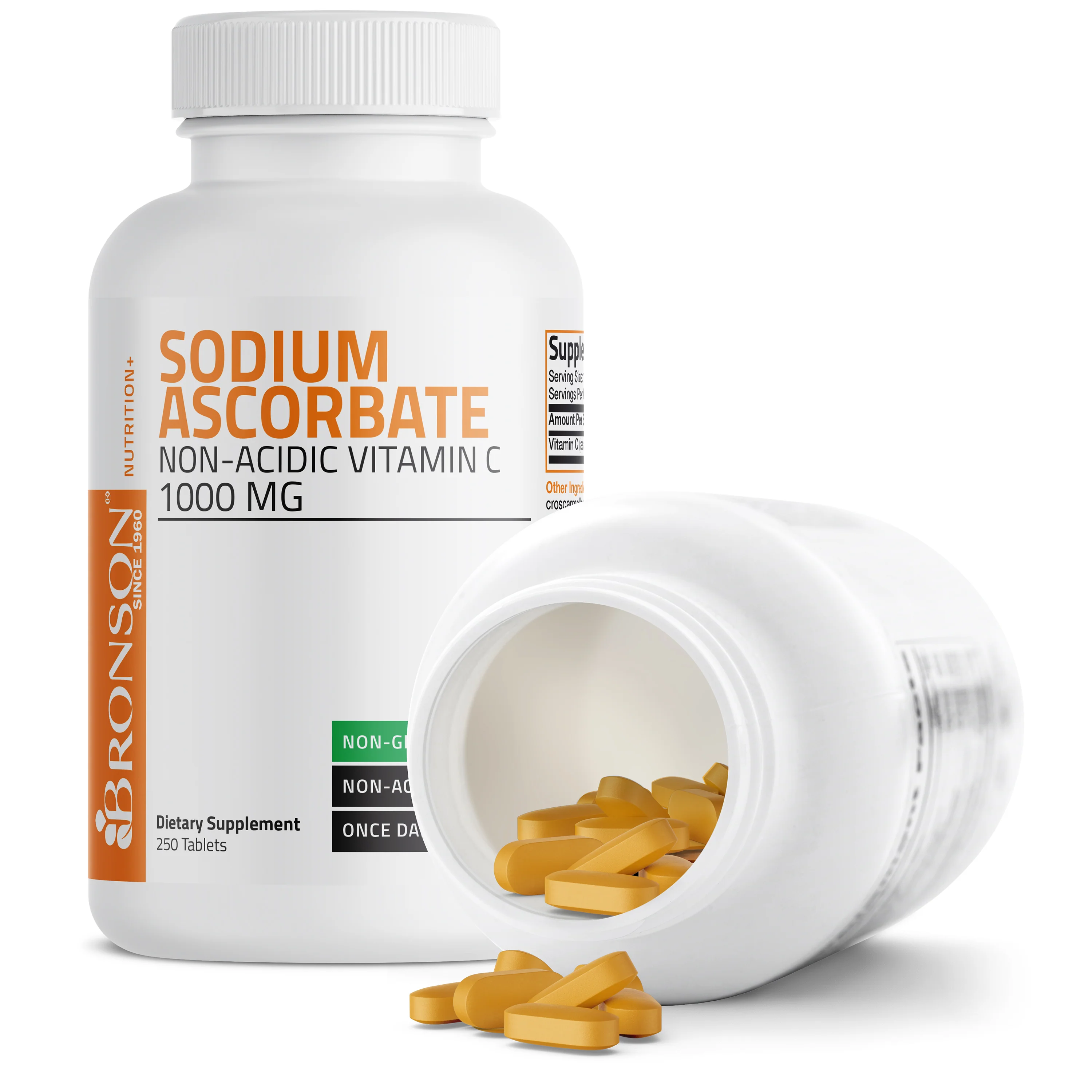 Vitamin C Sodium Ascorbate Non-Acidic Non-GMO - 1000 mg - Image 4