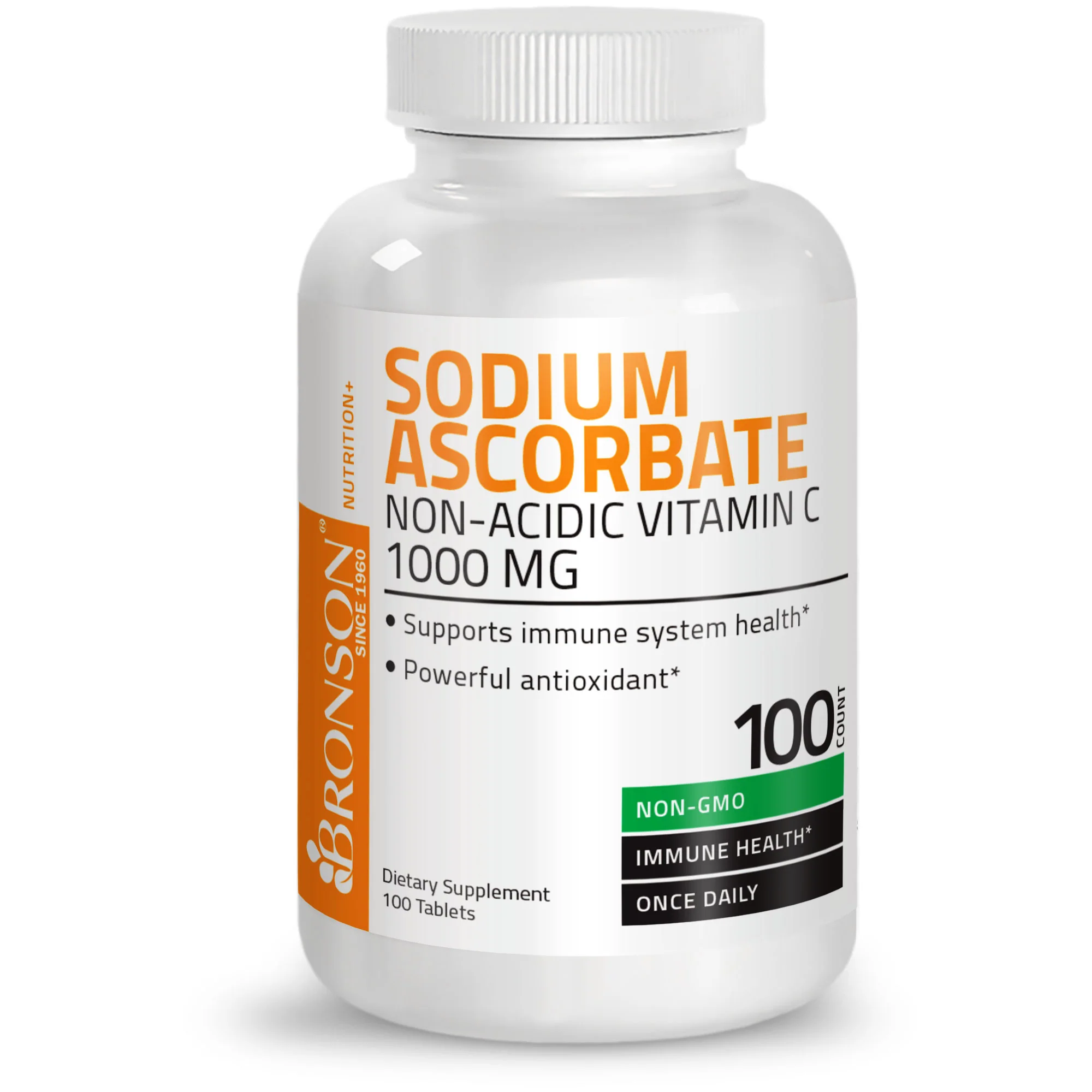 Vitamin C Sodium Ascorbate Non-Acidic Non-GMO - 1000 mg - Image 9