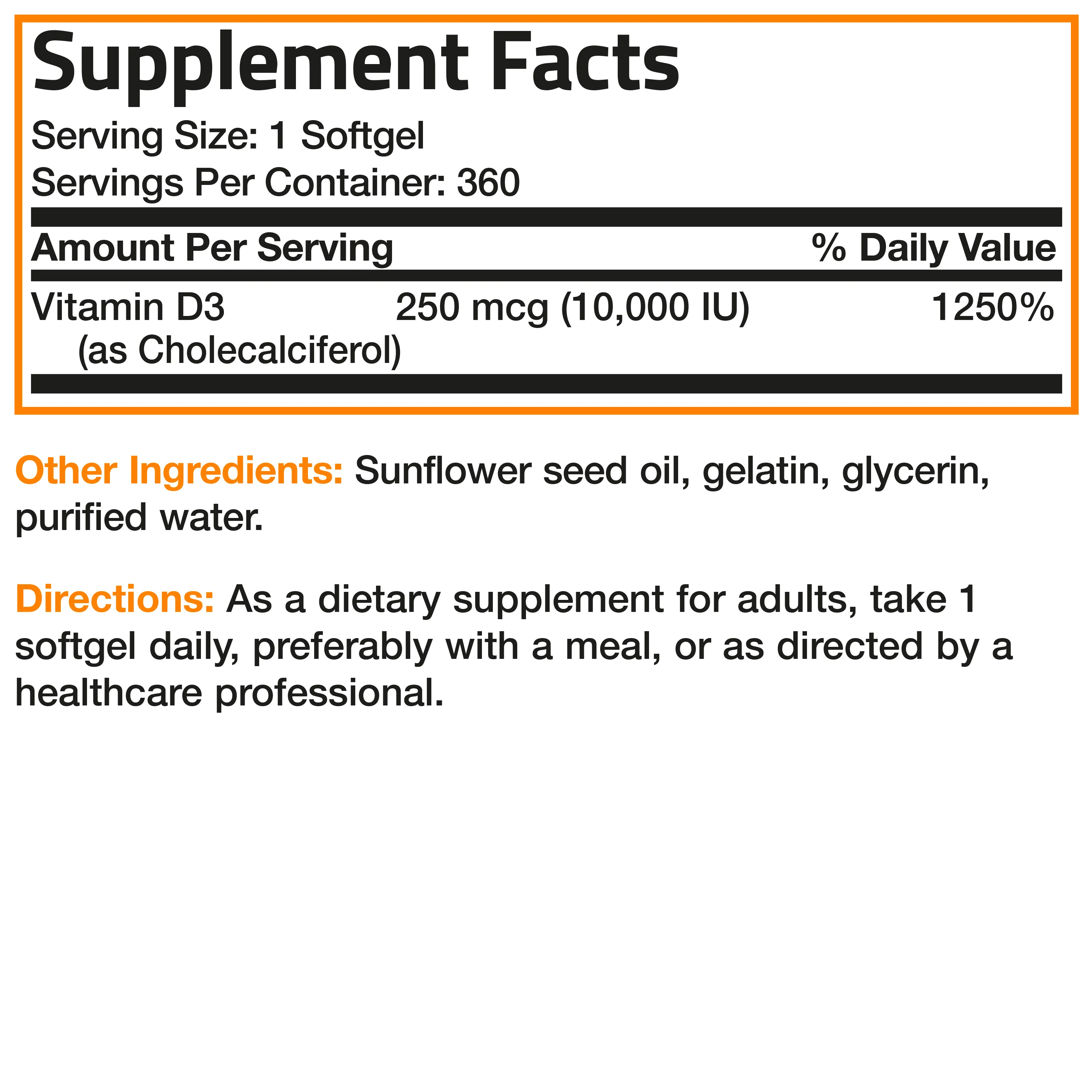 Vitamin D3 - 10,000 IU - Image 6