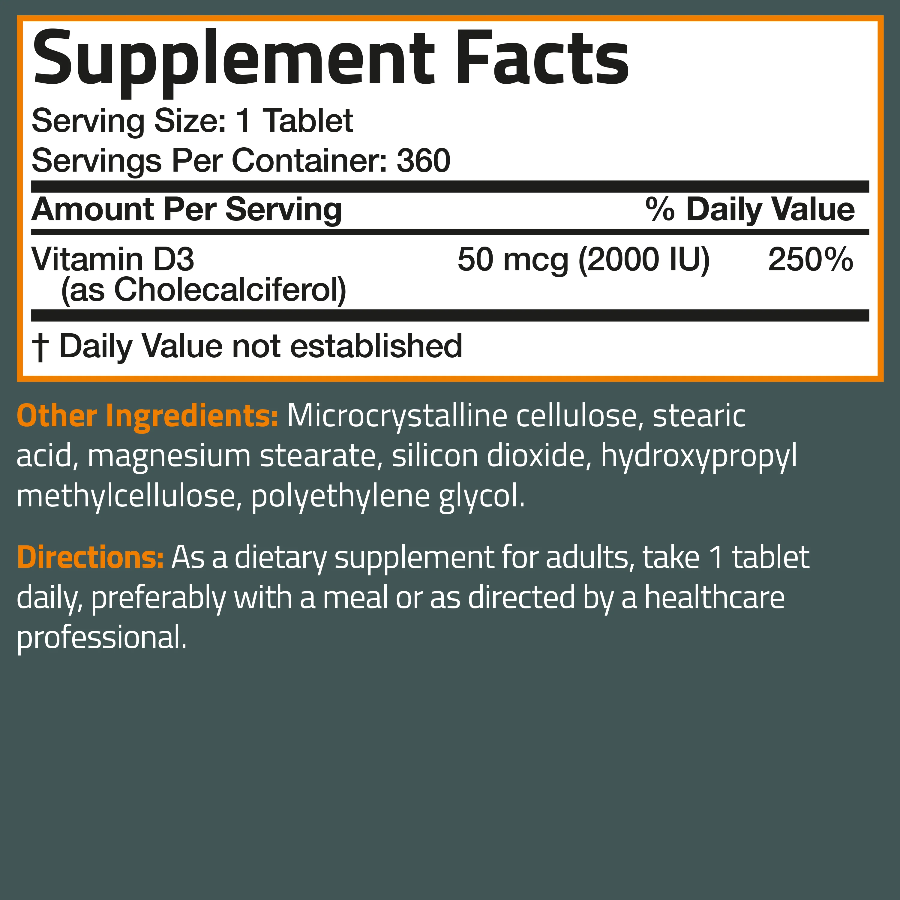 Vitamin D3 2,000 IU - Image 5