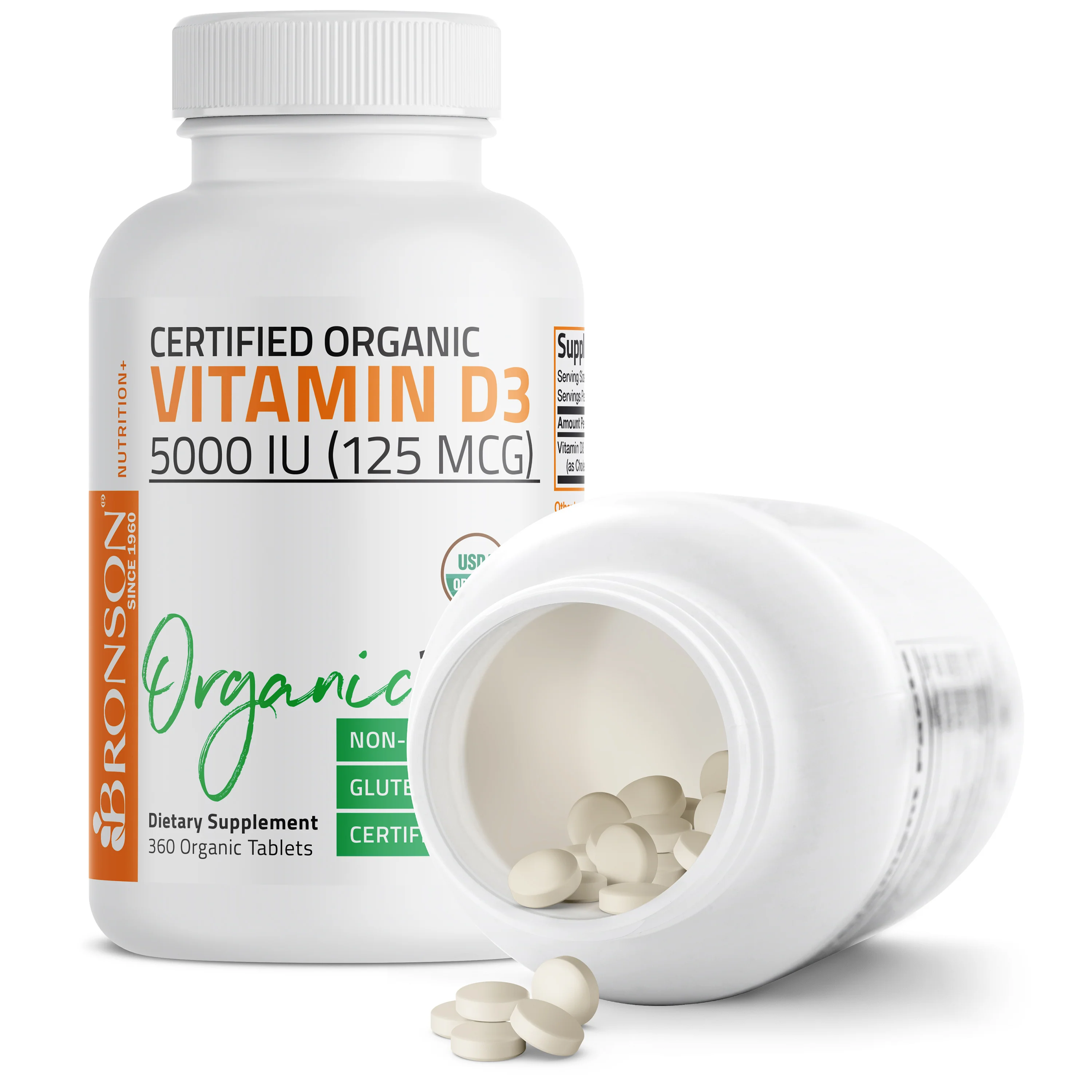 Vitamin D3 USDA Certified Organic - 5,000 IU - Image 11