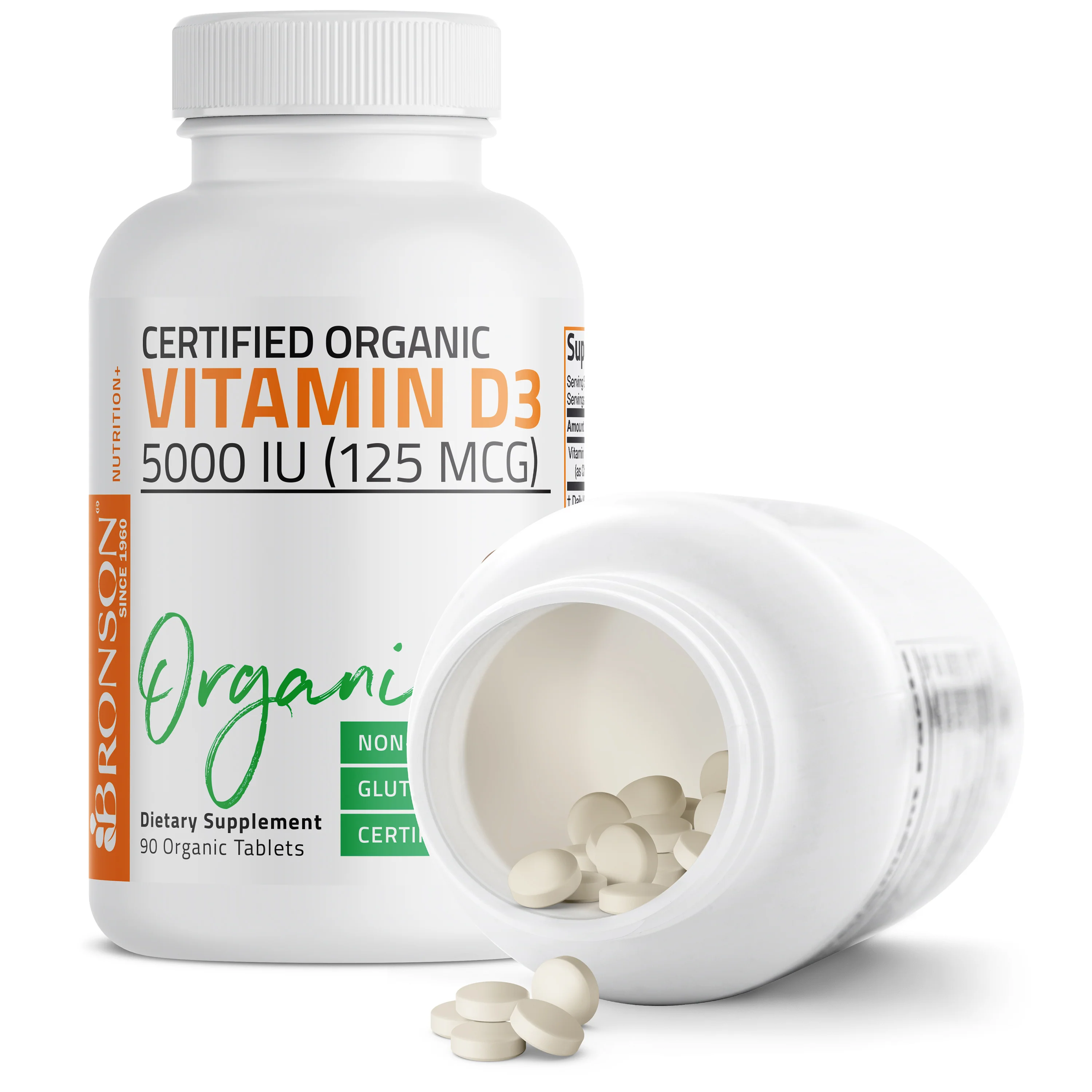 Vitamin D3 USDA Certified Organic - 5,000 IU - Image 5