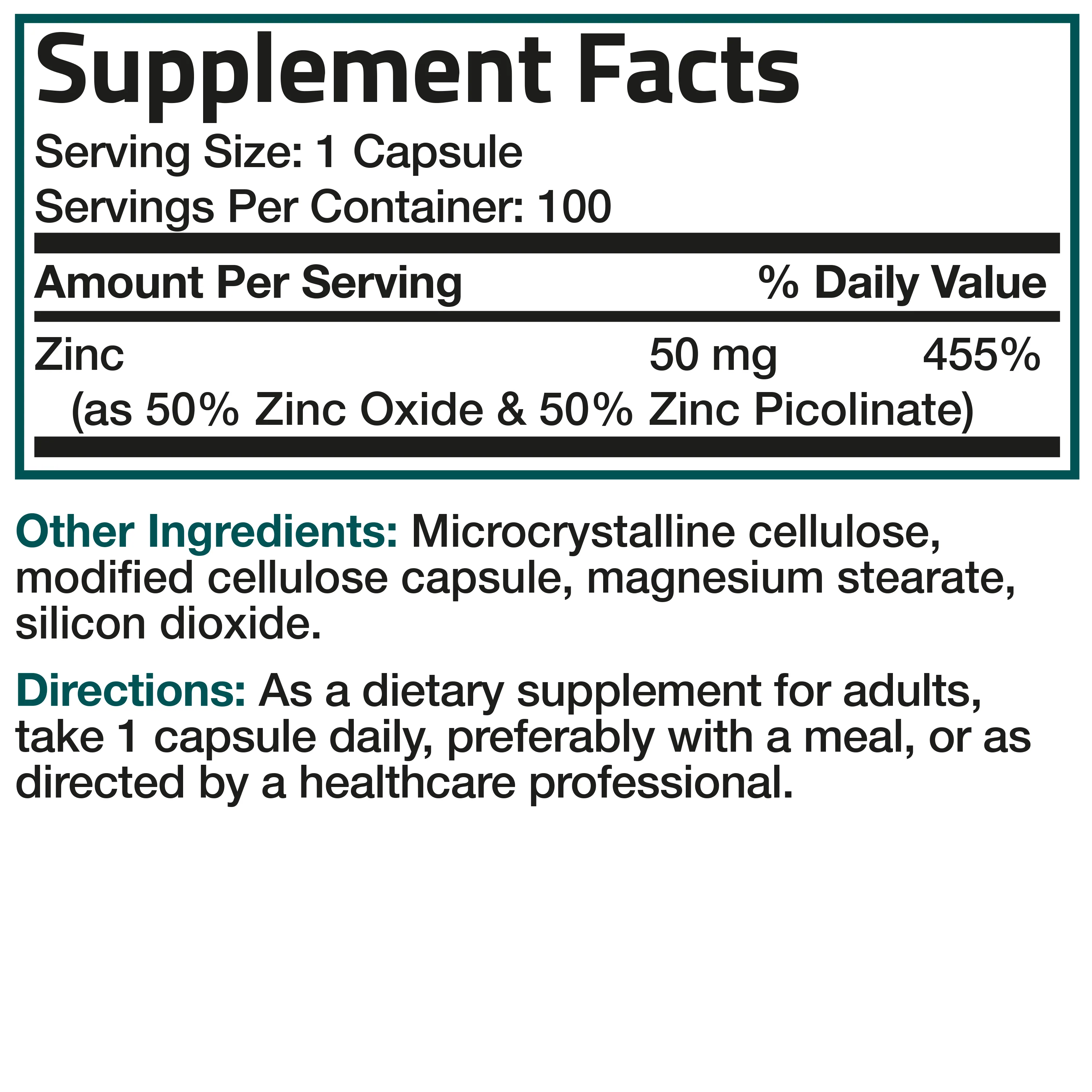 Zinc 50 mg - Image 4